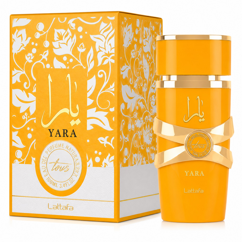 Perfume Yara Tous Amarelo 100ml Lattafa Original Feminino Eau de Parfum