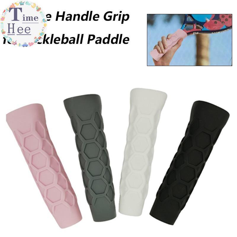 TimeHee Capa Antiderrapante De Silicone Para Remo De Pilha , Alça Ergonômica , Aderência Padel , Tênis , Absorção De Suo