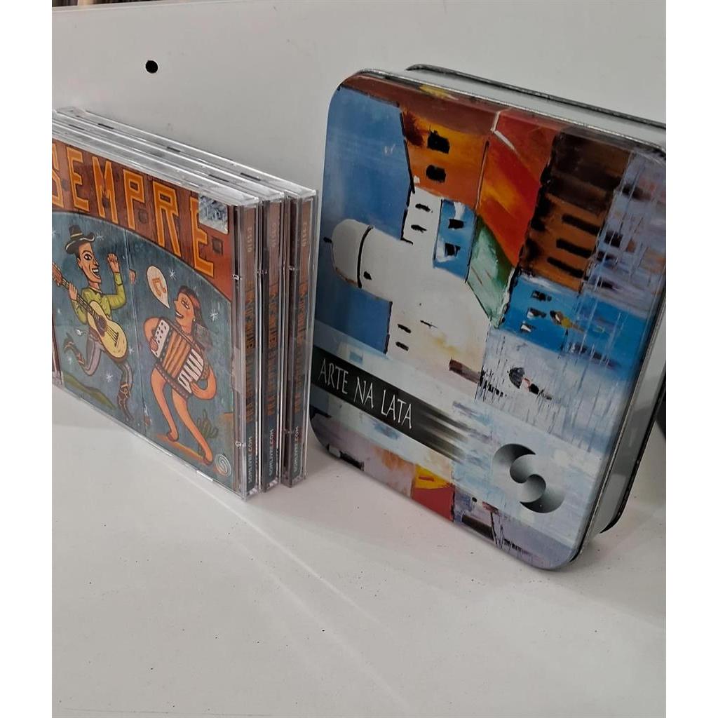CD BOX: ARTE NA LATA - PRA SEMPRE SERTANEJO - 3 VOLUMES BOX: ARTE NA LATA - PRA SEMPRE SERTANEJO - 3 VOLUMES