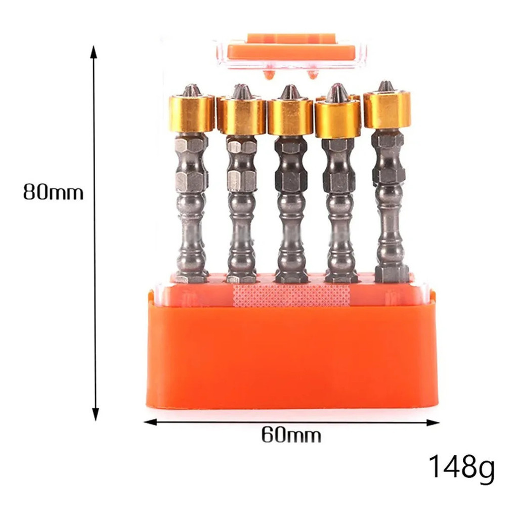 Kits com 10/5/2 Bits Ponteira Dupla Magnetica Imantada Com Limitador Parafusadeira ph2