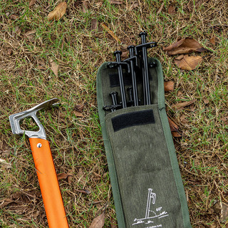 Estacas de barraca reforçadas e espessas para caminhadas e acampamentos ao ar livre, estacas para praia, estacas de aço 