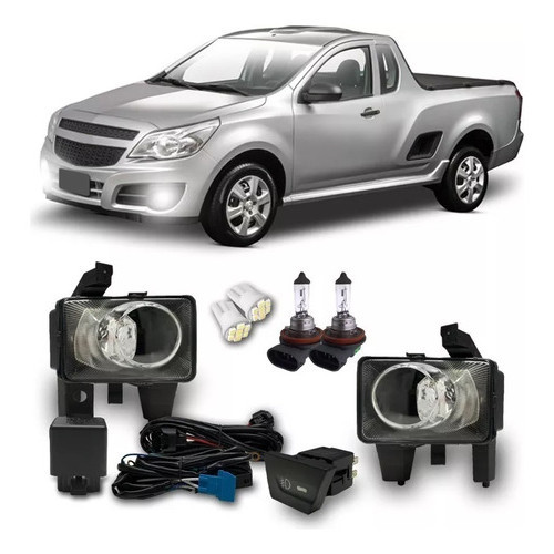 Kit Farol De Milha Chevrolet Montana 2012 2013 2014 2015 2016 2017