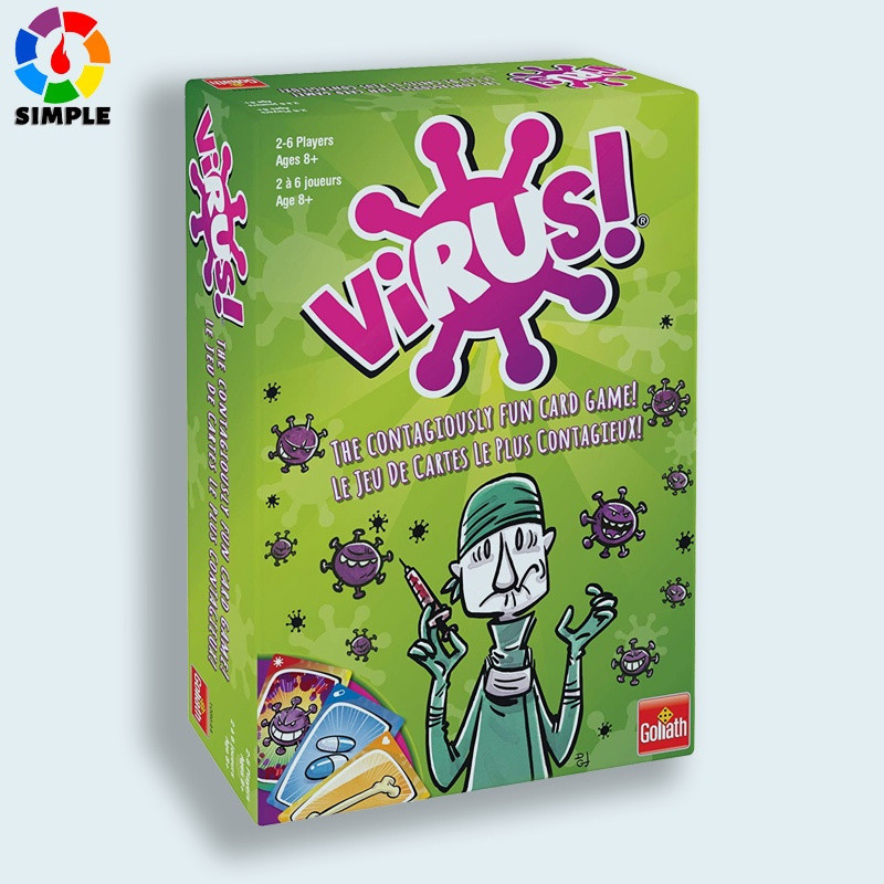 Goliath Virus Card Game - The Contagiously Fun Card Game For Ages 8 and Up