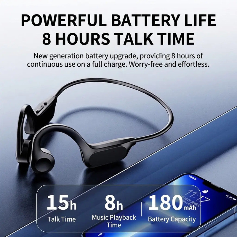 [Som Claro] [Condução Óssea] [Bluetooth] Fone Bluetooth/Condução Óssea/Fone Ouvido Médico