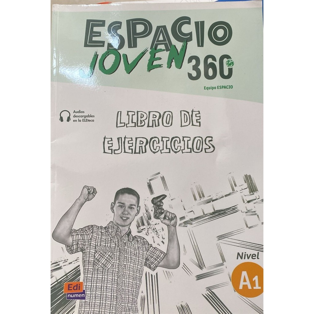 Espacio joven 360 A1 libro de ejercicios autor Paula Cerdeira Nunez