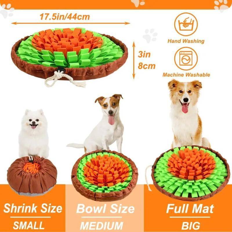 GARDE Pet Snuffle Mat Para Cães , Jogo De Alimentação Interativo Tédio , Incentiva Habilidades Naturais De Forrageamento