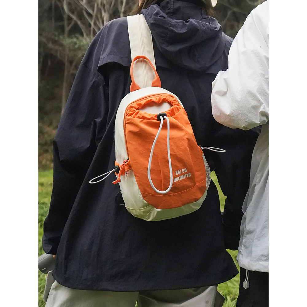 Multifuncional esportes lazer saco de peito 2026 primavera verão novo estilo ao ar livre montanhismo bolsa ombro leve ga
