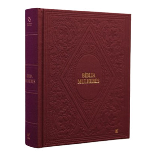 Bíblia Mulheres | Viviane Martinello | NAA | Espaço Para Anotações | Duas Colunas | Capa Clássica Bordô em Oferta na Shopee