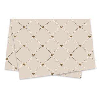 Poli Sujinho Estampa Heart Nude/Ouro para Decoração 49,0x69,0cm, Xingó - 10/20/50 folhas. em Oferta na Shopee