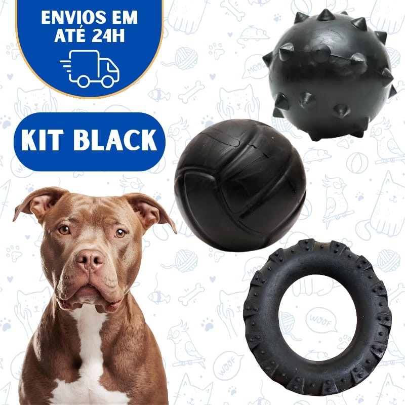 Kit 3 Mordedore Brinquedo Cães Porte Médio / Grande em Oferta na Shopee