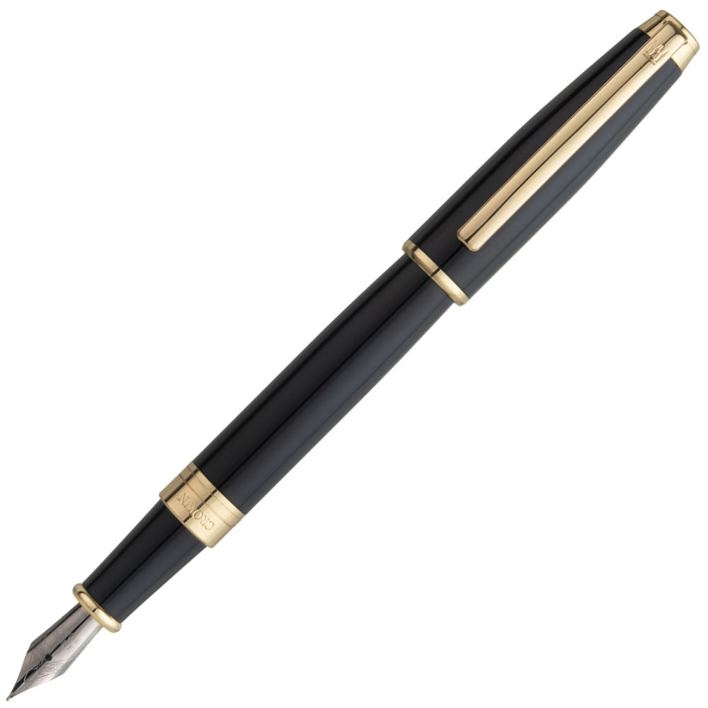 Caneta Crown Personalizada Metal Versalles Tinteiro