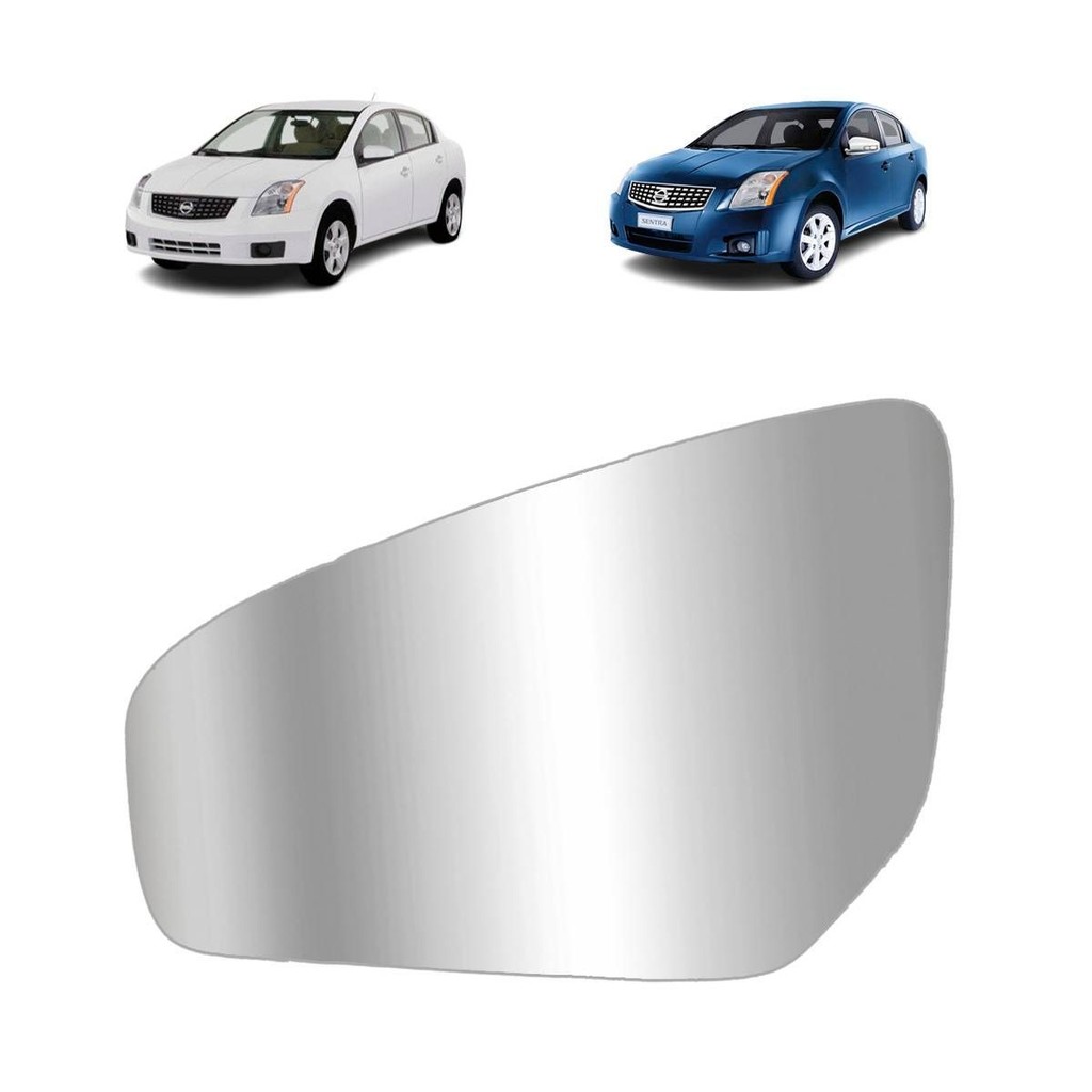 REFIL ESPELHO DO RETROVISOR NISSAN SENTRA 2007 A 2009 LADO ESQUERDO