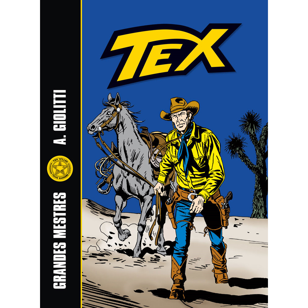 Capa do livro Comics - Tex grandes mestres vol. 05 - por Claudio Nizzi - Mythos Editora