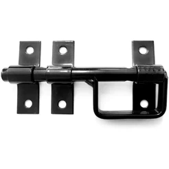 Ferrolho Trinco c/ Alça Forsul Preto N.2 p/ Portão e Porteira - 15cm