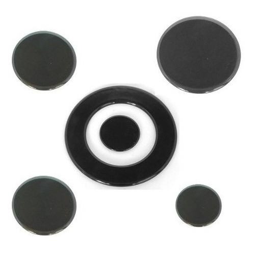 Kit 6 Tampas Espalhadores Para Fogão Electrolux 76tx 76dx antigo