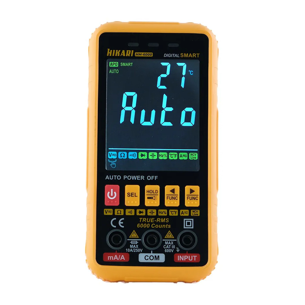 Multímetro Digital Hikari Smart HM-6000