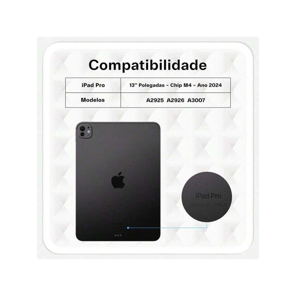 Pelicula Fosca de Ceramica para Todos os Modelos de iPad - iPad Mini   4/5  6  iPad 2/3/4  5/6  7  8  9 - Pronta Entrega