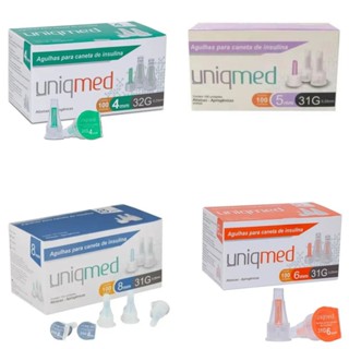 Agulha Para Caneta Caixa c/100un Uniqmed em Oferta na Shopee