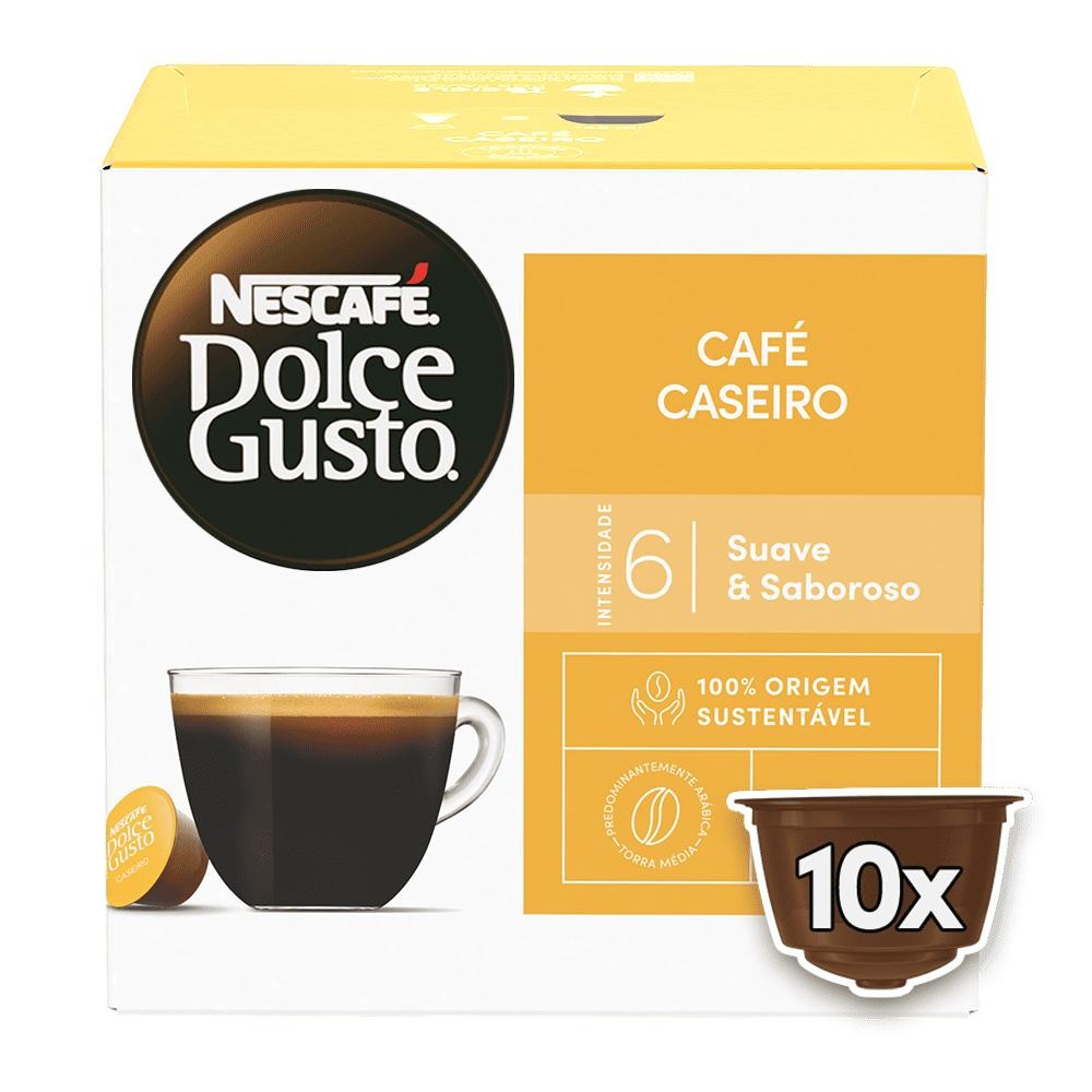 NESCAFÉ DOLCE GUSTO Café Caseiro 10 cápsulas em Oferta na Shopee