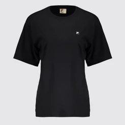 Camiseta Fila Oversized Letter Graphic Feminina Preta