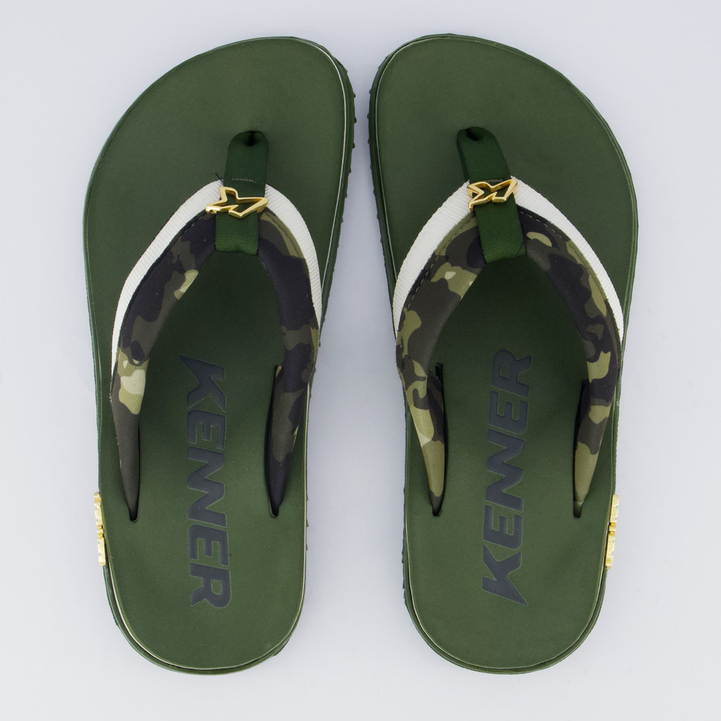 Chinelo Kenner Kivah Colors Verde em Oferta na Shopee