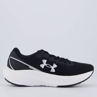 Tênis Under Armour Charged Wing 2 Preto e Branco em Oferta na Shopee