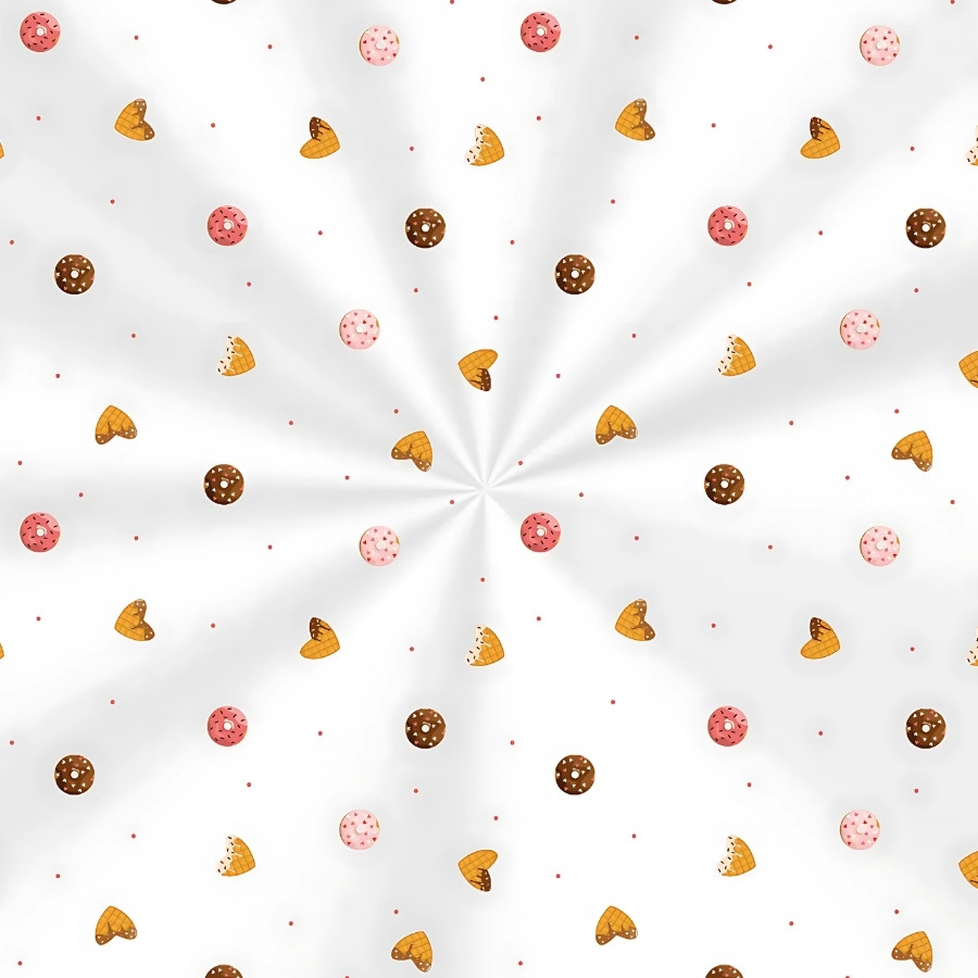 Saco Transparente Decorado - 11x19,5cm - Biscoitinhos Colorido - 100 unidades - Cromus - Rizzo em Oferta na Shopee