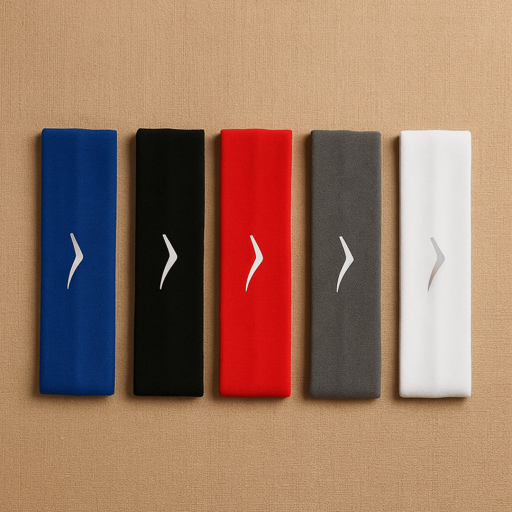 Kit com 2 testeiras anti suor faixa para cabelo envio em 24h esportes fênix