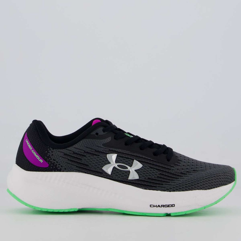 Tênis Under Armour Charged Starlight SE Feminino Cinza