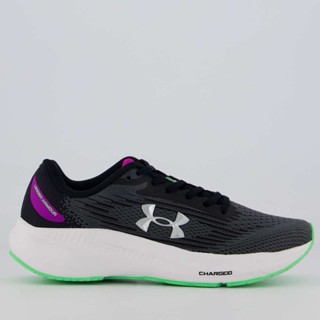 Tênis Under Armour Charged Starlight SE Feminino Cinza em Oferta na Shopee