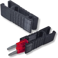 KIT 2 EXTRATORES DE FUSÍVEL AUTOMOTIVO FERRAMENTA RETIRA MINI MÉDIO SEGURO PRATICO LEVE