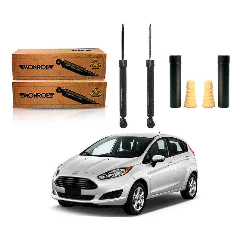 Kit Amortecedor Traseiro New Fiesta 1.5 1.6 2014 A 2017 em Oferta na Shopee