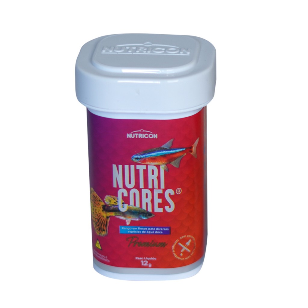 Ração Nutricon Nutricores Para Peixes 12g