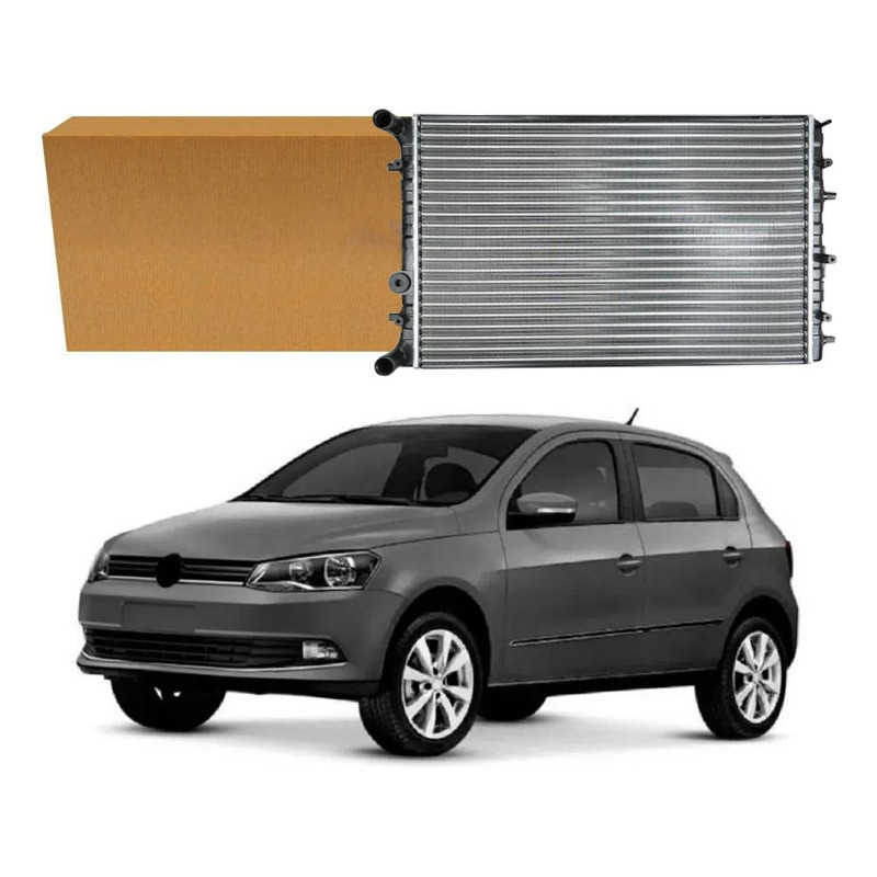 Radiador Agua Notus Gol G6 1.0 1.6 Com Ar 2013 A 2015 em Oferta na Shopee