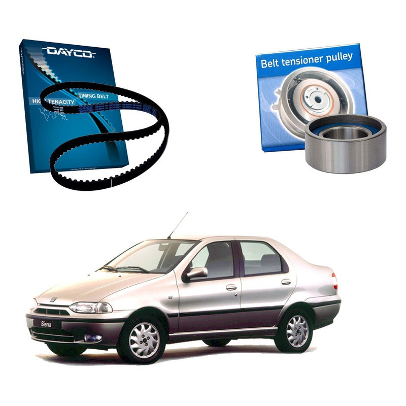 Kit Correia Dentada Tensor Siena 1.6 8v 1998 A 2000 em Oferta na Shopee