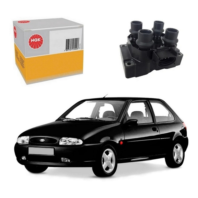 Bobina De Ignição Ngk Fiesta Endura 1.0 1.3 1.4 1996 A 1999 em Oferta na Shopee