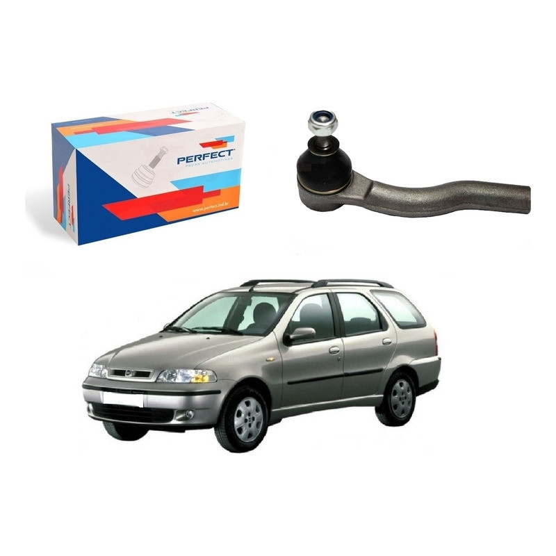 Terminal Direção Esquerdo Palio Weekend 1.0 1.3 2001 A 2004 em Oferta na Shopee