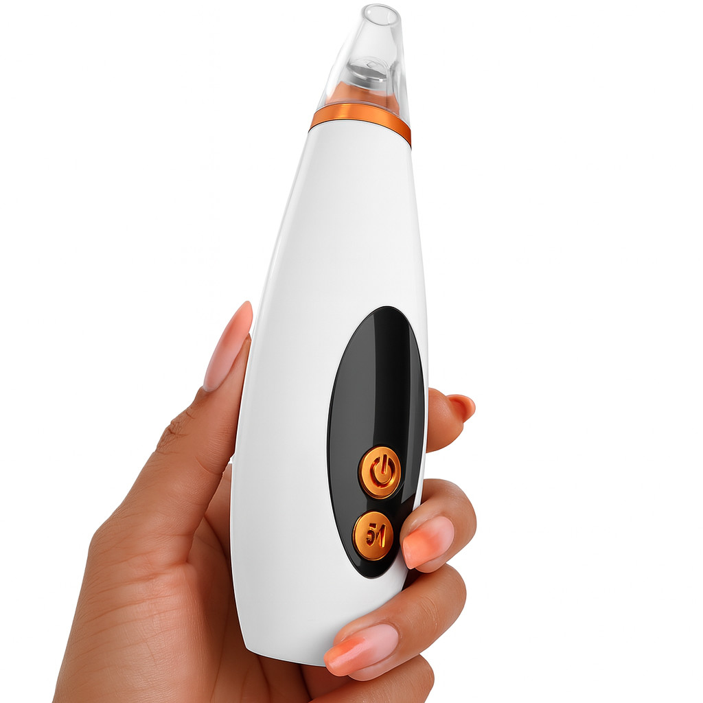 Removedor De Cravos E Poros Facial Limpador Elétrico Recarregável Usb 6 Pontas Profissional Estética