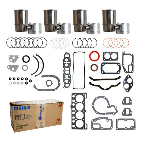 Kit Pistão Camisa Std Mahle Escort 1.6 Cht Etanol Original em Oferta na Shopee