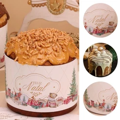 10 CINTA PARA PANETONE 500G CANDURA 5222 ( JANGO NATAL 2025 )