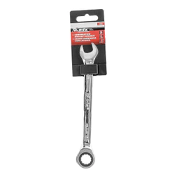 CHAVE COMBINADA COM CATRACA, CROMADA, CROMO VANADIO, 13MM, 1PC // MTX