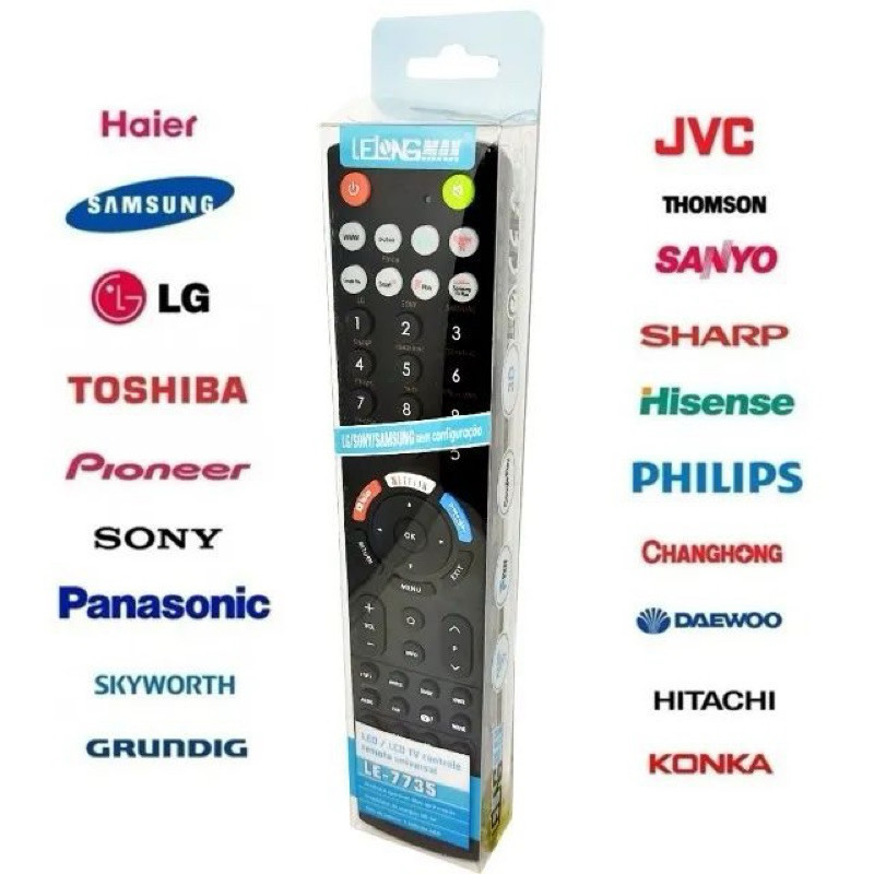 controle remoto universal completo  para todas Tv - Substituto Compatível