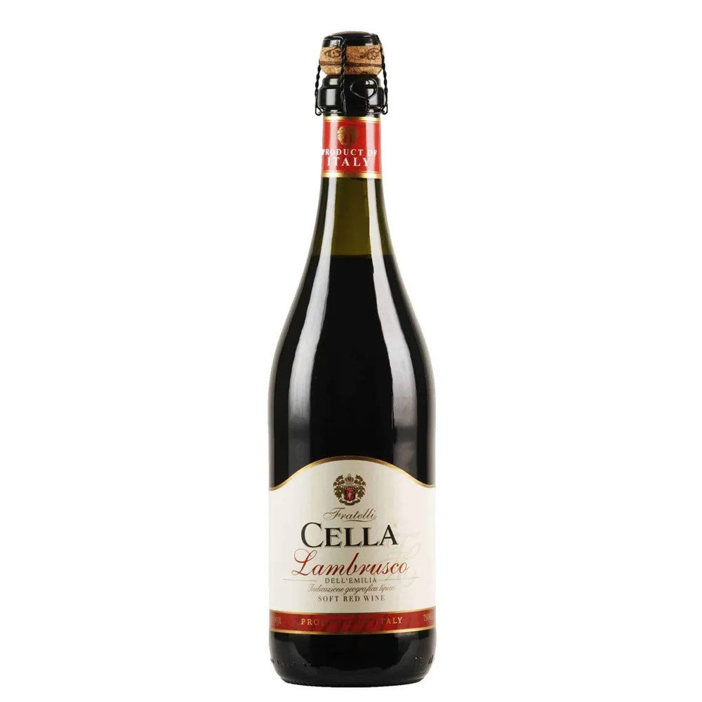 VINHO TINTO LAMBRUSCO CELLA 750ML