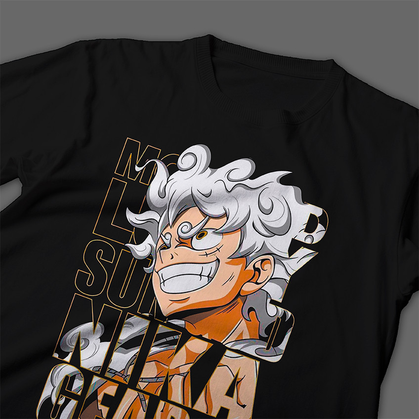 Camisa One Piece Camiseta One Piece Luffy Gear 5 Anime Mangá Camiseta Unissex
