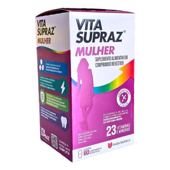 Vita Supraz Mulher Suplemento 60 Caps - União Quimica.
