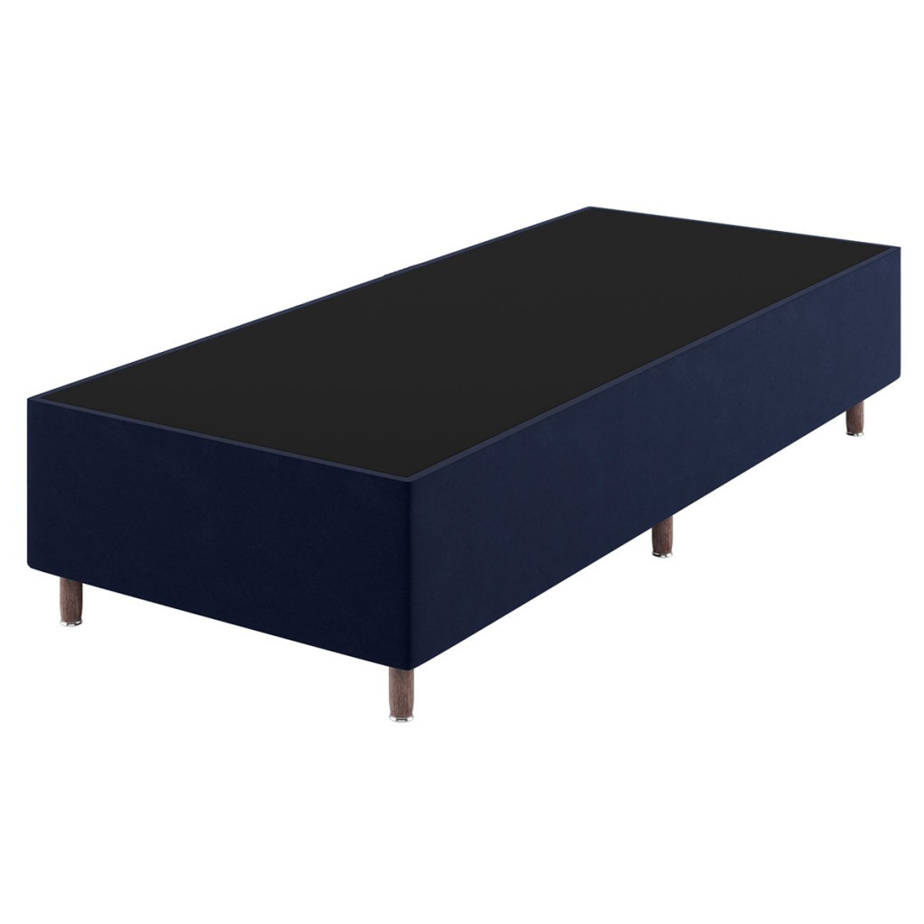 Base de Cama Box Solteiro Lunare Liso - Vian