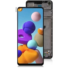 Tela Display Frontal Compatível Galaxy A21s A217 Com Aro Pronta Entrega
