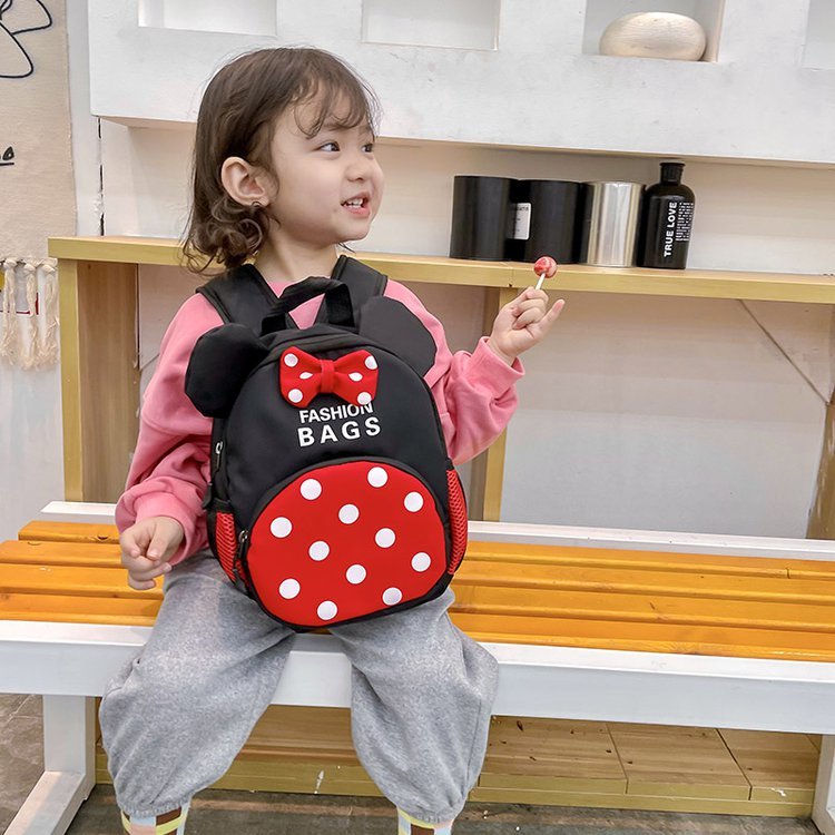 Crianças mochila bebê versão coreana pequena mochila meninos meninas crianças moda na moda bonito pequeno mochi