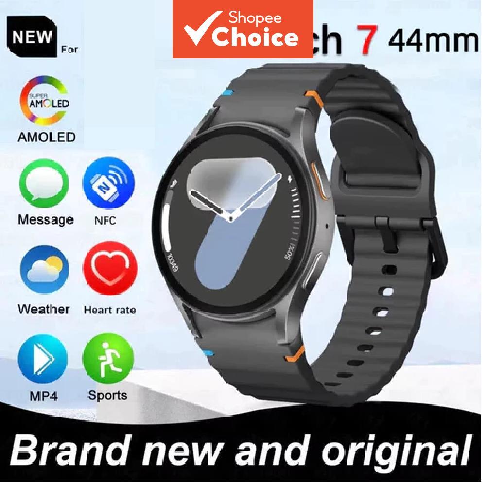 Relógio Inteligente Masculino Watch 7 44mm Tela 1.3 Rastreador de Atividades e Fitness Ligações Bluetooth