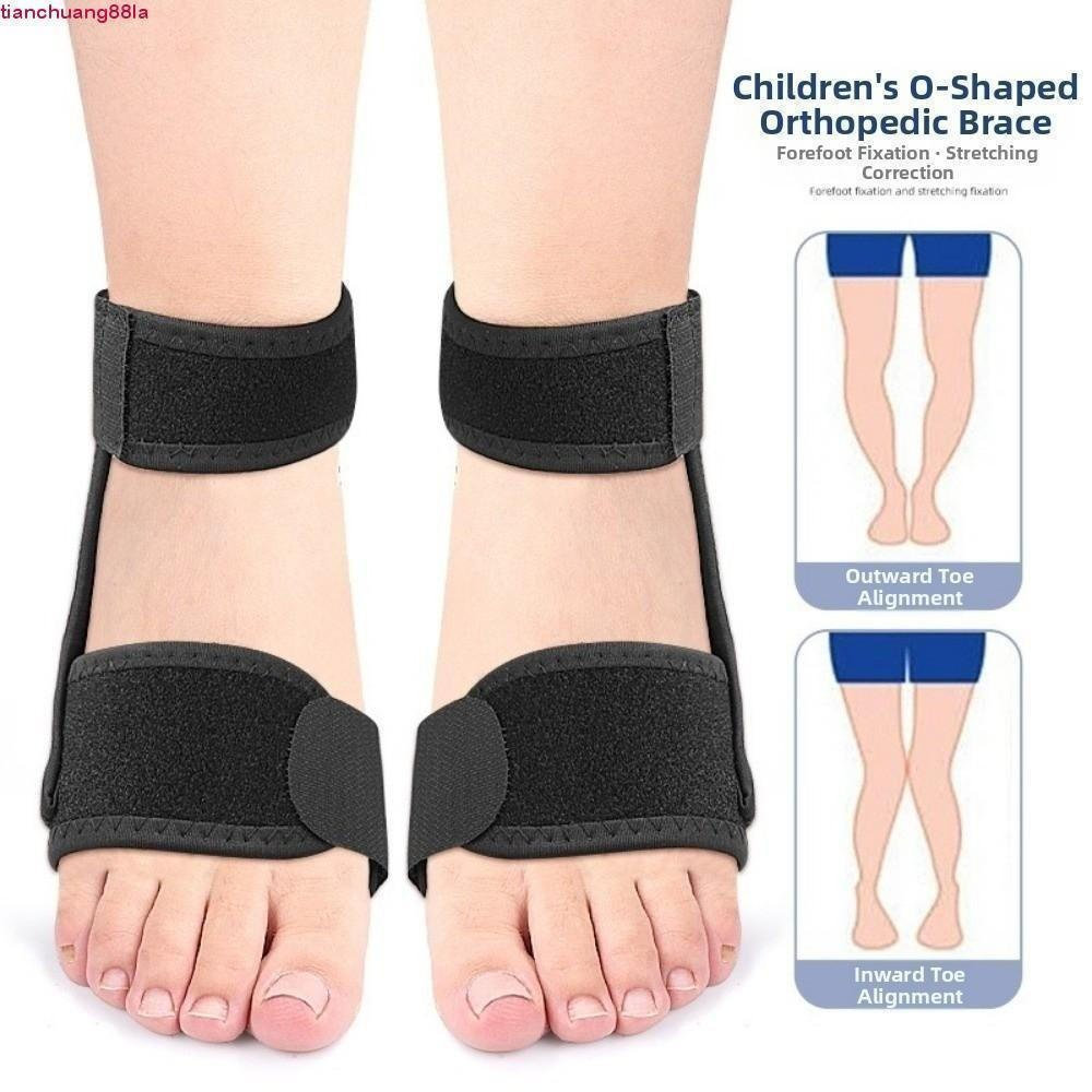 Corretor de Pernas e Pés, cintas de correção tipo XO para rotação interna e externa, suporte de inversão 9LN4